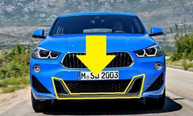 BMW X2 F39 Galinis Bumperio Dekoratyvinis Panelis Originalus 51118069089