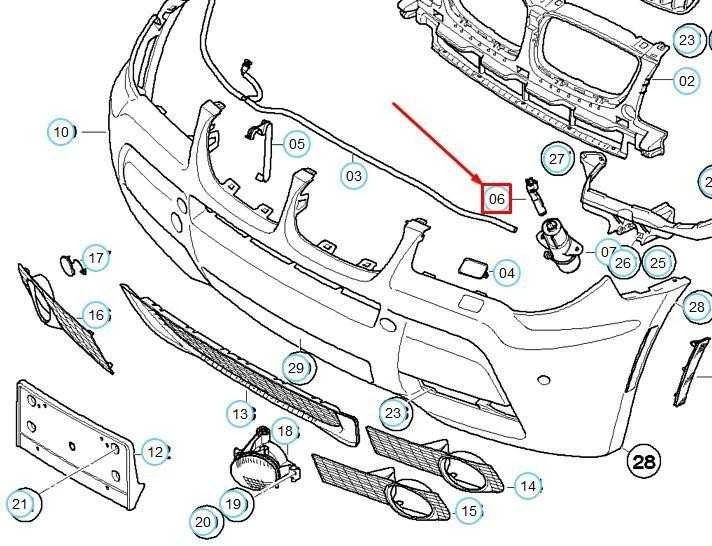 Bmw X3 E83 2003 2010 Kairysis Purkštukas Galva Originalus 61673414961
