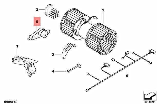 Bmw X3 E83 LCI Stellantrieb Frisch Umluftklap Originalus 64113452402