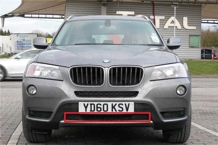 Bmw X3 F25 Grilis Atviras Apatinis 2009 2017 Originalus 51117210462