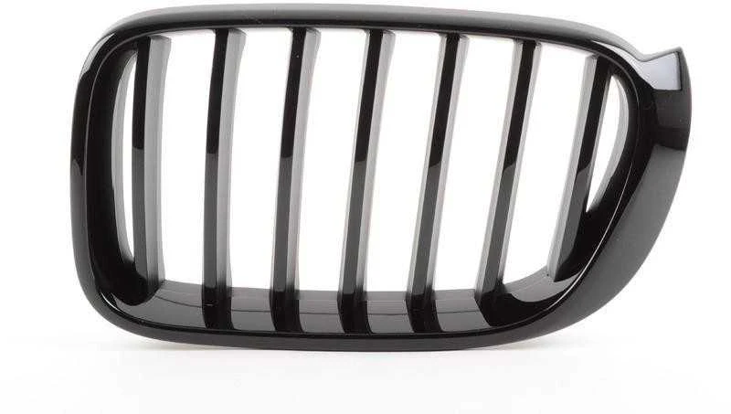 Bmw X3 F25 X4 F26 Ornam Grille Juodas Blizgus Kairysis Priekis Originalus 51712337762