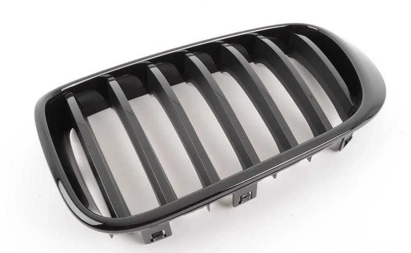 Bmw X3 F25 X4 F26 Ornam Grille Juodas Blizgus Kairysis Priekis Originalus 51712337762