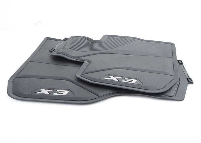 Bmw X3 G01 F97 Priekiniai Visureigiai Grindų Kilimėliai Originalus 51472450511
