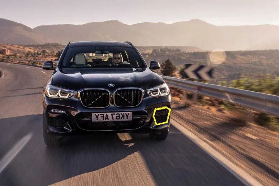 BMW X3 G01 Kairys Atviras Šoninis Grillis Originalus 51118092757