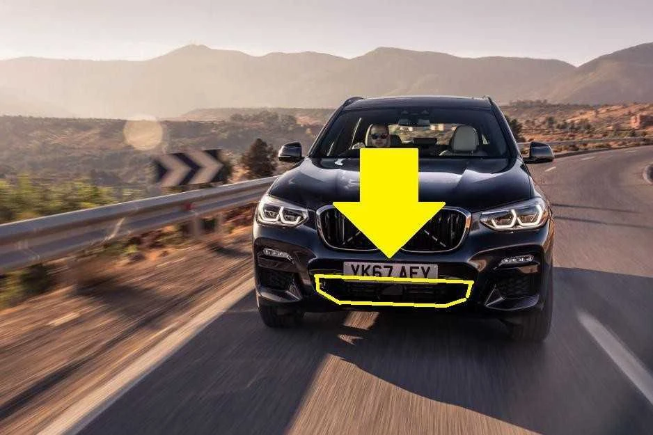 Bmw X3 G01 X4 G02 Centro Oro Uzpūtimo Grillis Originalus 51118072781