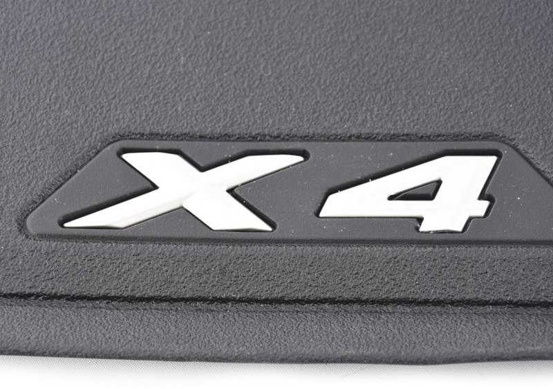 Bmw X4 G02 Galiniai Grindų Kilimėliai Visureigiai Originalus 51472451586