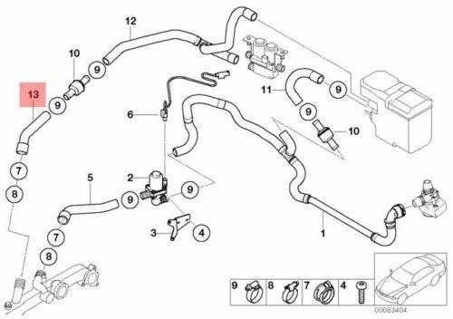 Bmw X5 E53 Žarna Variklio Įleidimo Ir Atbulinis Vožtuvas Originalus 64218380130