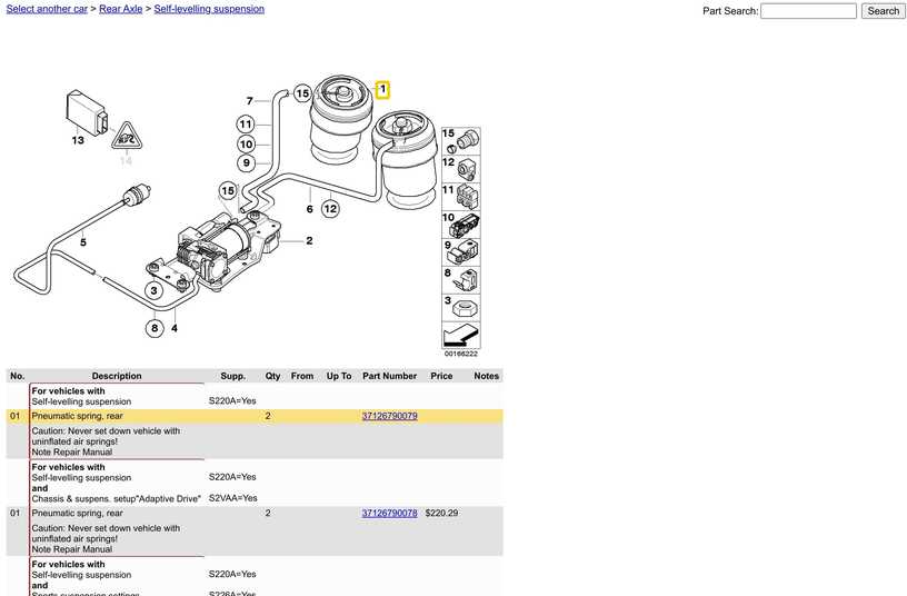 Bmw X5 E70 Galinė Pneumatinė Spyruoklė Originalus 37126790079