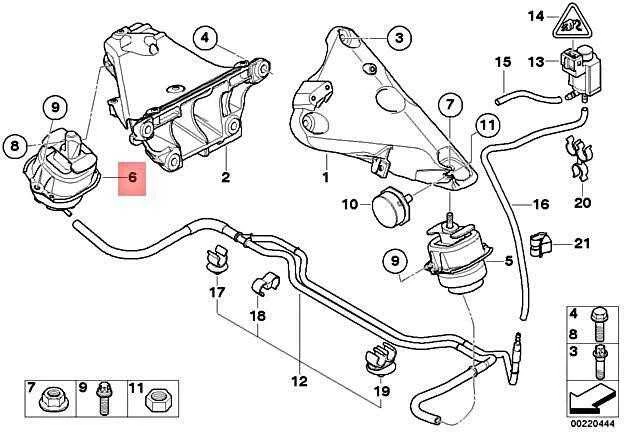 Bmw X5 E70 LCI Variklio Laikiklis Originalus 22116793018