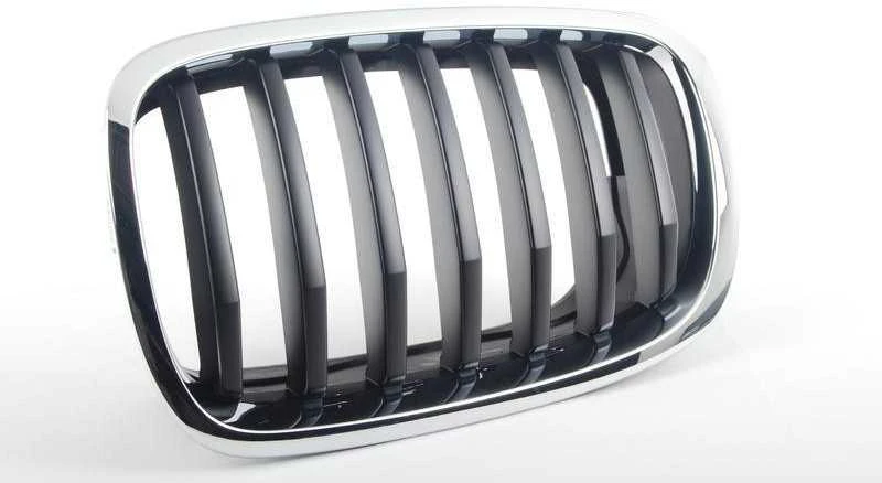 BMW X5 E70 M X6 E71 Priekinis Radiatoriaus Inksto Grotelės Kairė ORIGINALI 51137305589