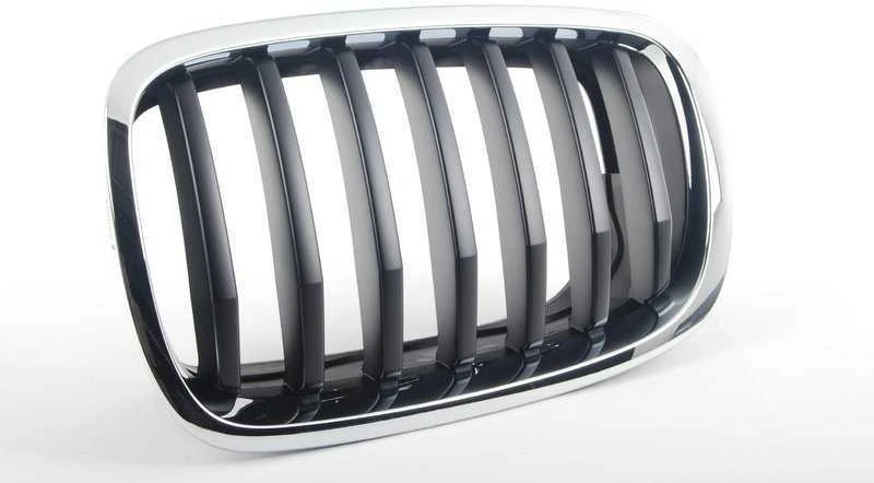 BMW X5 E70 M X6 E71 Priekinis Radiatoriaus Inksto Grotelės Kairė ORIGINALI 51137305589