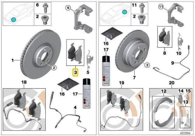BMW X5 E70 X6 E71 F15 F16 Priekiniai stabdžių trinkelių rinkinys be asbesto originalus