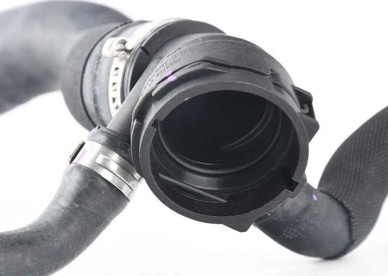 BMW X5 E70 X6 E71 Radiator Coolant Hose Originalus 17127589755
