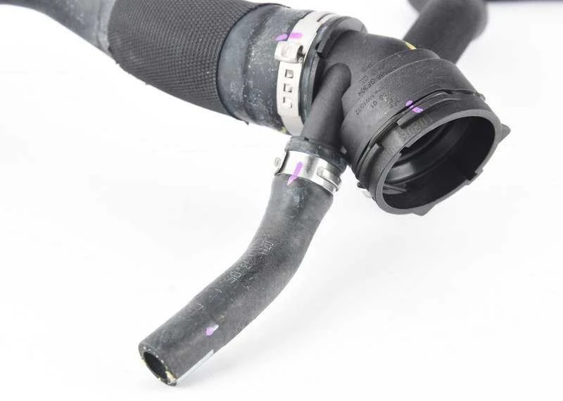 BMW X5 E70 X6 E71 Radiator Coolant Hose Originalus 17127589755