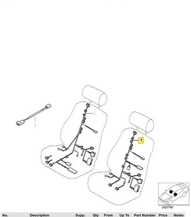 Bmw X5 E70 X6 E71 Vairuoklio Sėdynės Laidų Rinkinys Originalus 61129221797