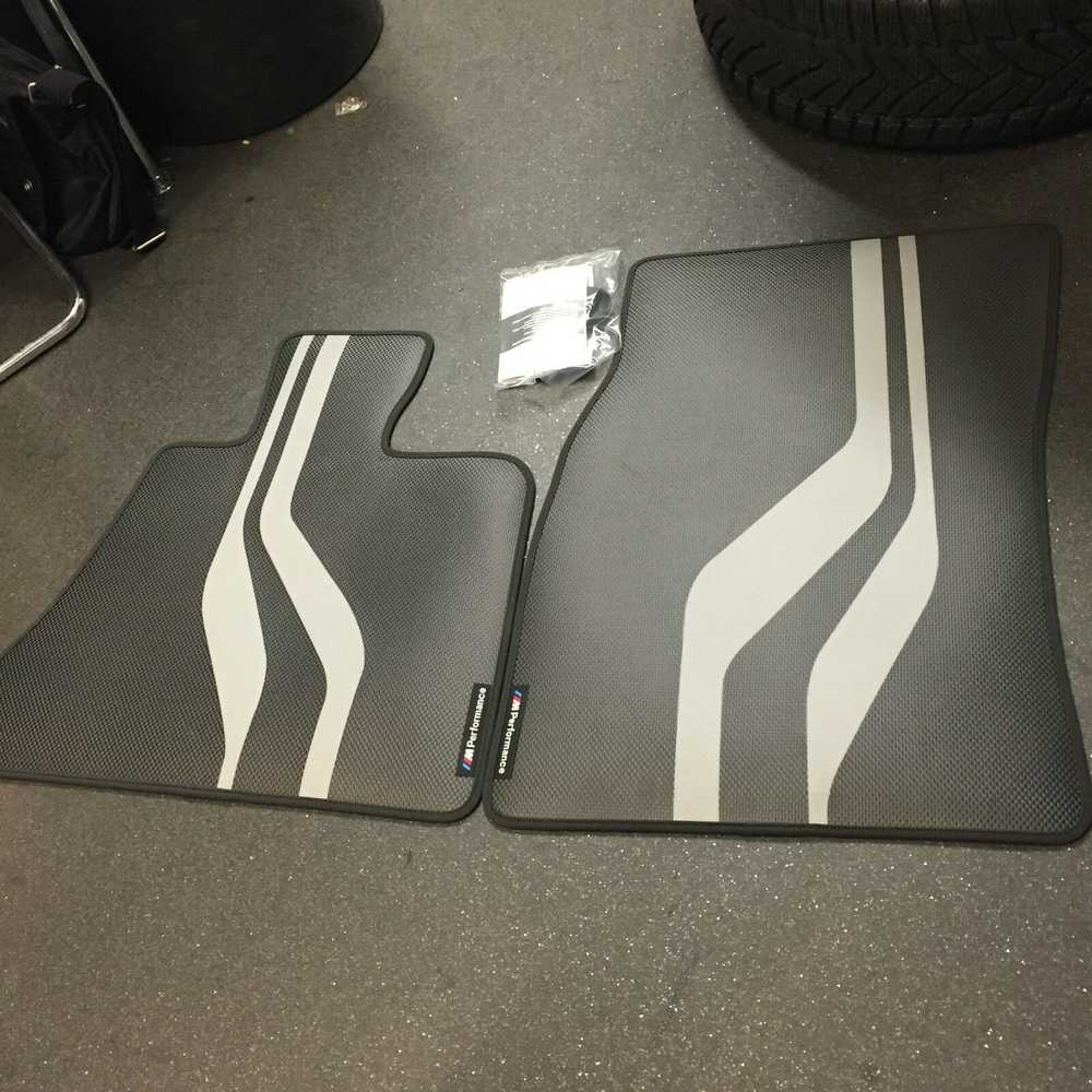 BMW X5 F15 X6 F16 Priekiniai Grindų Kilimėliai Performance Originalus 51472353382