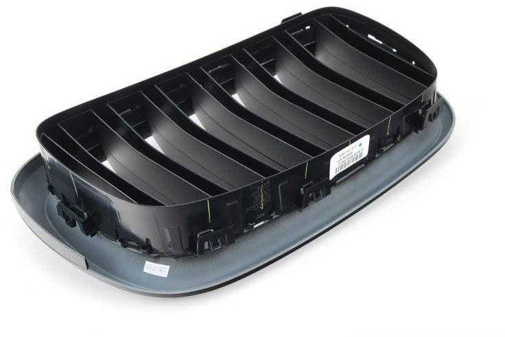 BMW X5 F15 X6 F16 Priekinis M Performance Juodas Inksto Grotelės Kairysis Originalus
