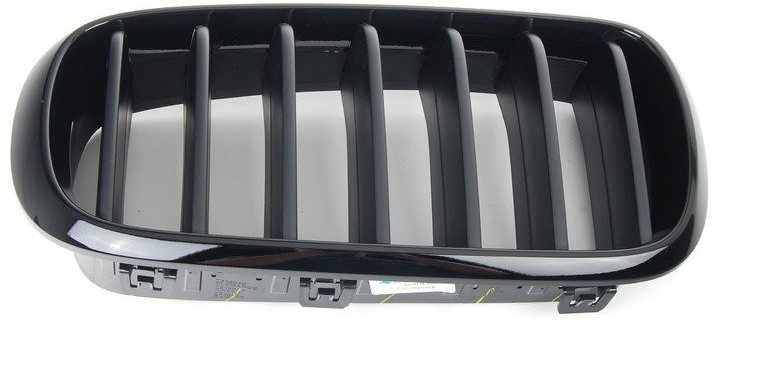 BMW X5 F15 X6 F16 Priekinis M Performance Juodas Inksto Grotelės Kairysis Originalus