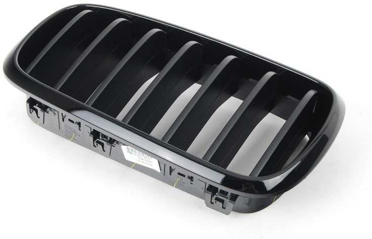 BMW X5 F15 X6 F16 Priekinis M Performance Juodas Inksto Grotelės Kairysis Originalus