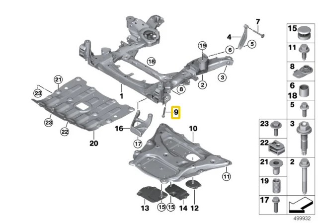 Bmw X5 G05 X6 G06 Šešiašmenės Rąstelės Originalus 07146885389