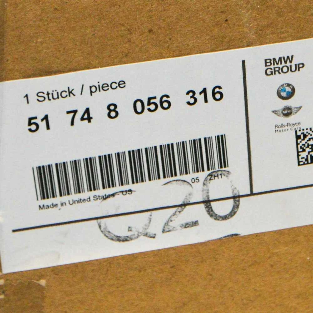Bmw X5 M F85 Oro Vaikščio Šoninis Stiklo Pūstuvo Vamzdis Originalus 51748056316