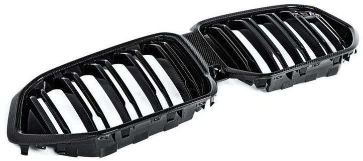 BMW X6 M F96 Priekinis dekoratyvinis grotelių anglies M PERFORMANCE Originalus 51712467263