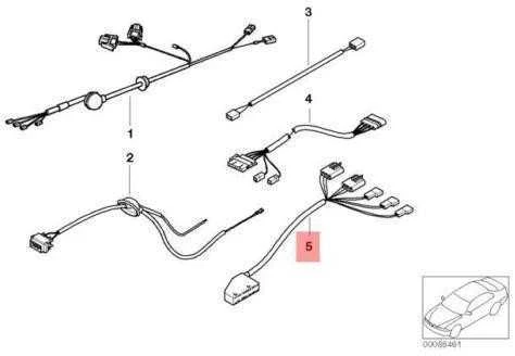 Bmw Z3 E36 Adapteris Lead F One Piece Seat Plug Originalus 61106916218