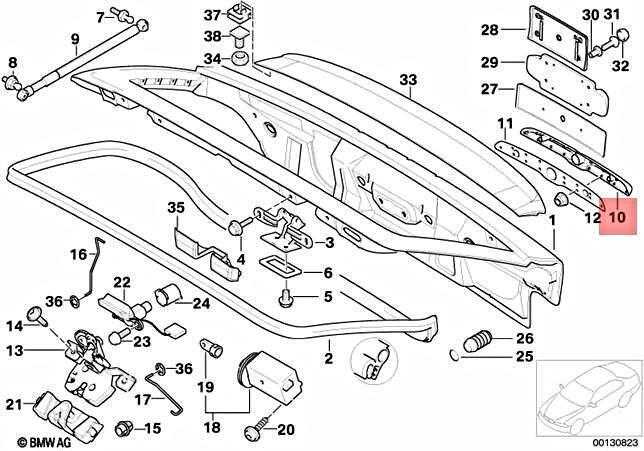 Bmw Z3 E36 Bagažo Angos Gripas Originalus 51228399413