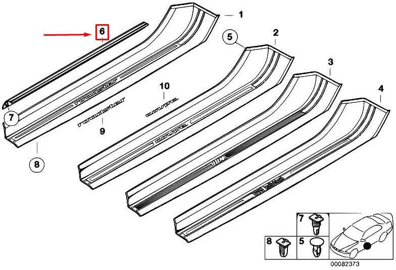 Bmw Z3 E36 Kraštinė Juosta Vidaus Įėjimas 51478399867