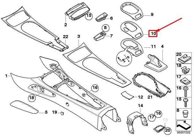 Bmw Z4 E85 E86 Blende Vorwahlhebel Originalus 51167158476