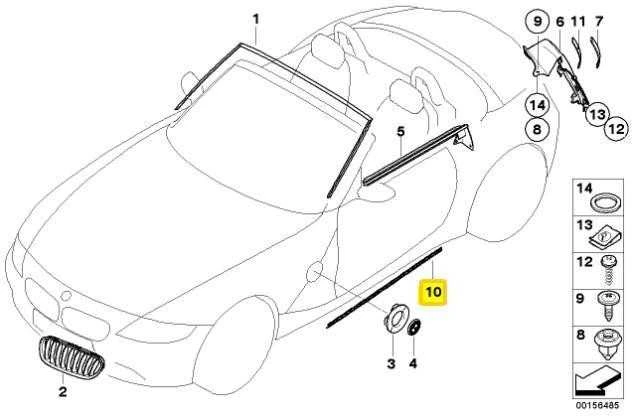 Bmw Z4 E85 E86 Fugenabdichtung Originalus 51337016643