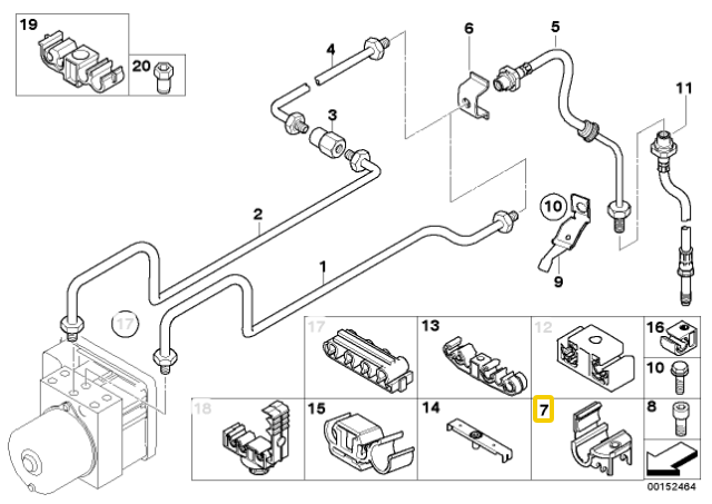 BMW Z4 E85 E86 Galinio Stabdžių Šlaunelio Laikiklis Originalus 34306774087