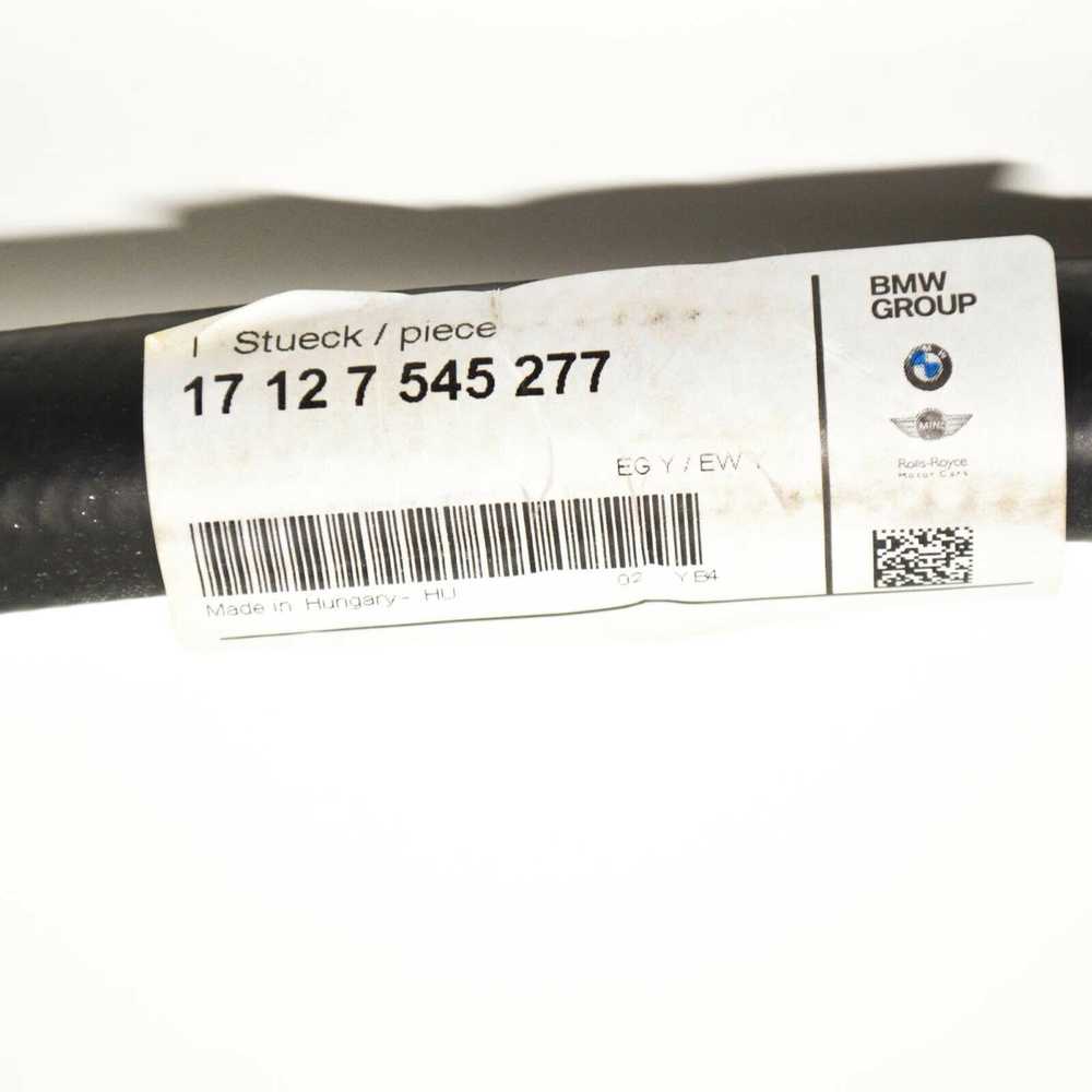 Bmw Z4 E85 E86 Vandens Šlaunis Originalus 17127545277