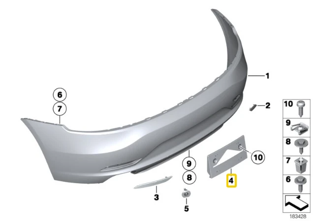 BMW Z4 E89 Numatų Valdymo Pultas Originalus 51117192051