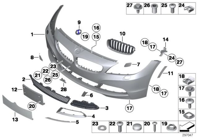 BMW numerio plokštelės laikiklis originalus 51117192173