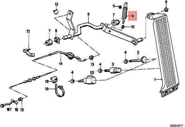 BMW Zugfeder 1502 2002tii E30 1966 1994 Originalus 35411104043