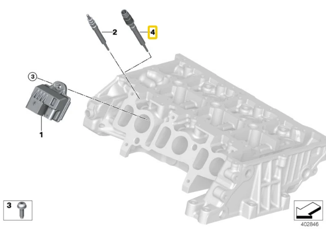 Bmw Žvakės Degimo Sviedas Originalus 12232361832