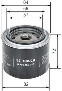 BOSCH alyvos filtras 0986452019 AY0114300A