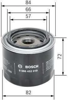 BOSCH alyvos filtras 0986452019 AY0114300A