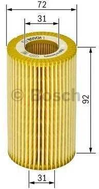 BOSCH alyvos filtras 1457429199 15400PLZD00