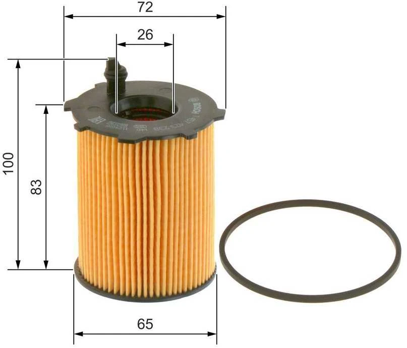 BOSCH alyvos filtras 1457429238 11427805978