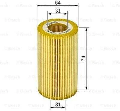 BOSCH alyvos filtras 1457429248 028115561B