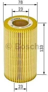 BOSCH alyvos filtras 1457429647 01V409057
