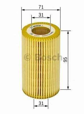 BOSCH alyvos filtras F026407008 01V409057