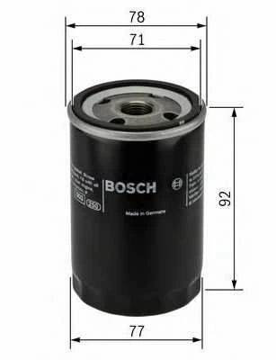 BOSCH alyvos filtras F026407017