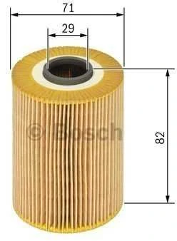 BOSCH alyvos filtras F026407090