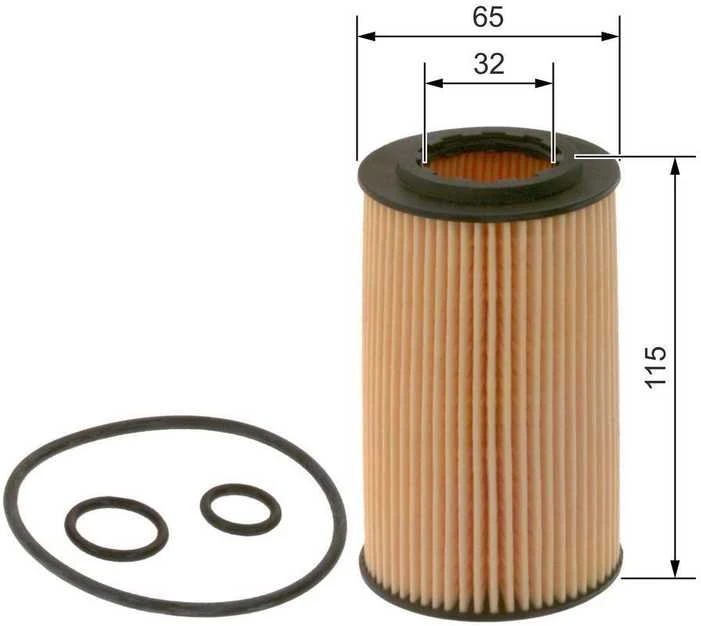 BOSCH alyvos filtras F026407112 070115562