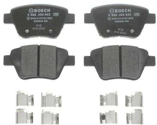 Bosch BP1338 Galiniai stabdžių trinkelės – ECE R90, mažai dulkių