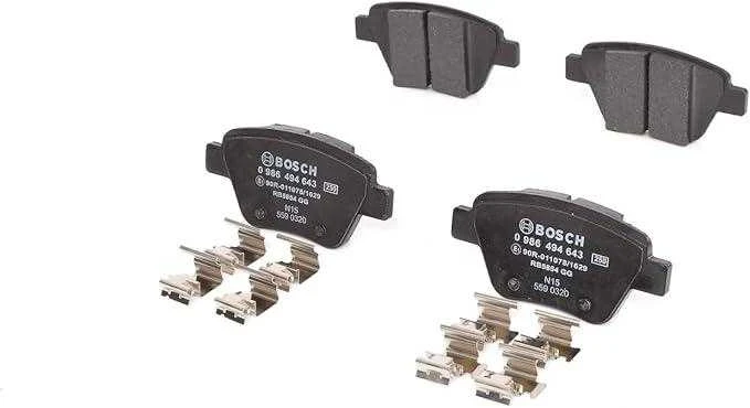 Bosch BP1338 Galiniai stabdžių trinkelės – ECE R90, mažai dulkių
