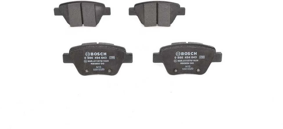 Bosch BP1338 Galiniai stabdžių trinkelės – ECE R90, mažai dulkių
